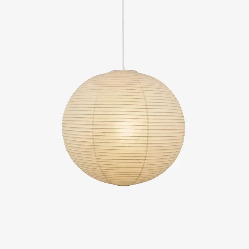 Vente Directe Washi paper pendant lights round suspension chandelier hanging lamp…
