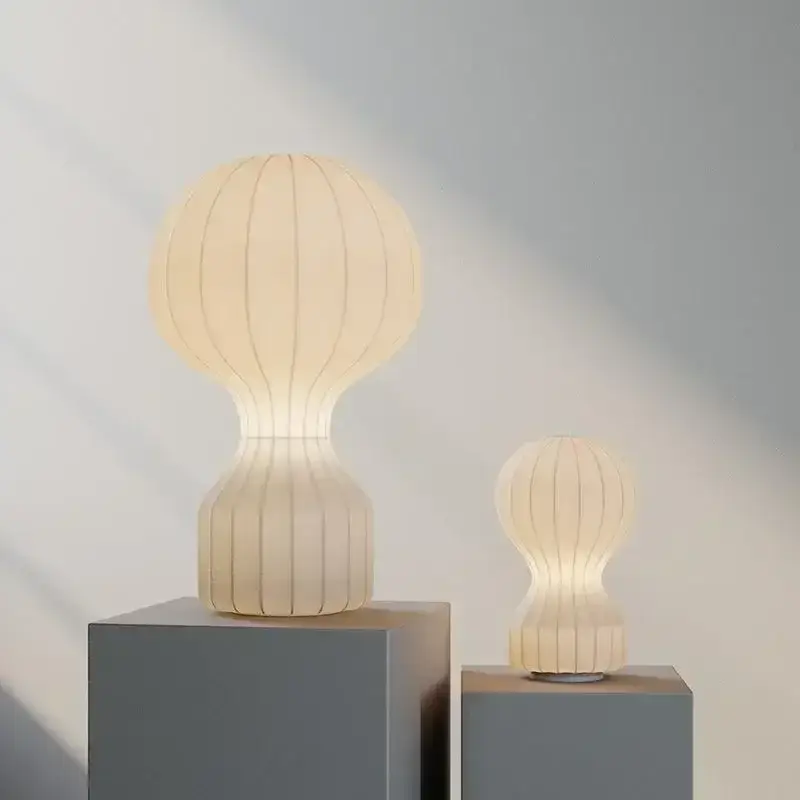 Commande En Gros Italy design silk led table lamp floor light study bedroom bedside …