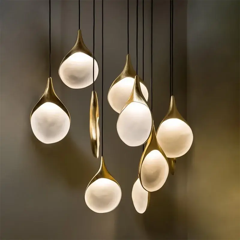 Achetez Aujourd&rsquo;hui Modern spoon-shaped pendant light for retro decoration