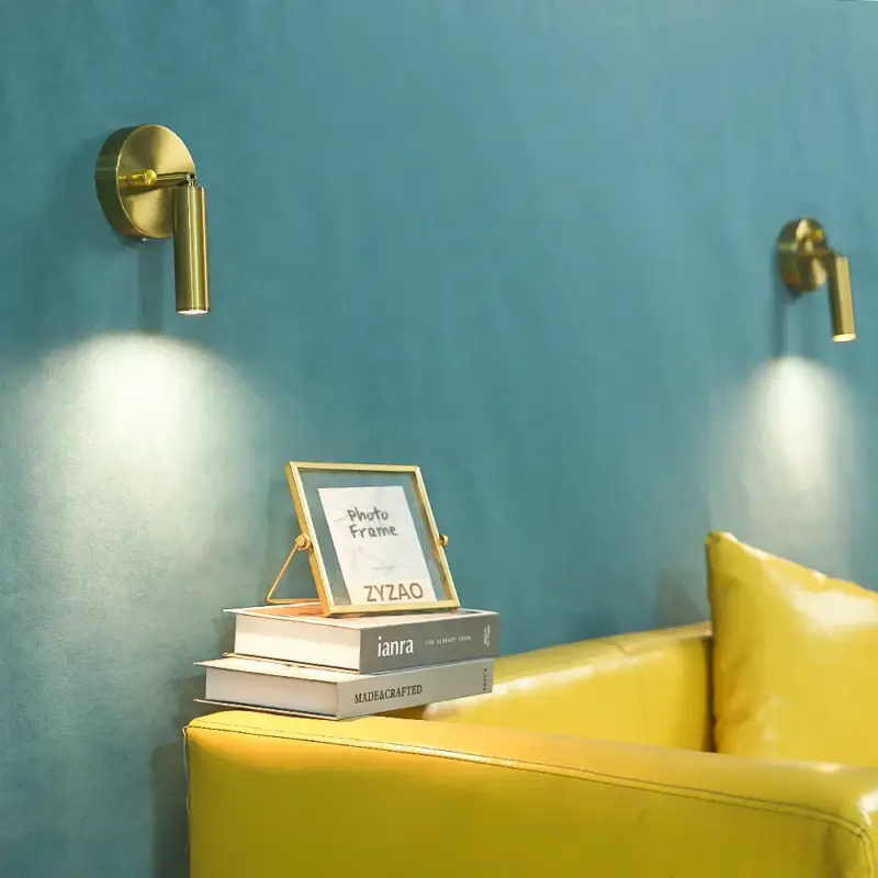 Rotating led wall light for reading and ambiance Usine Directe