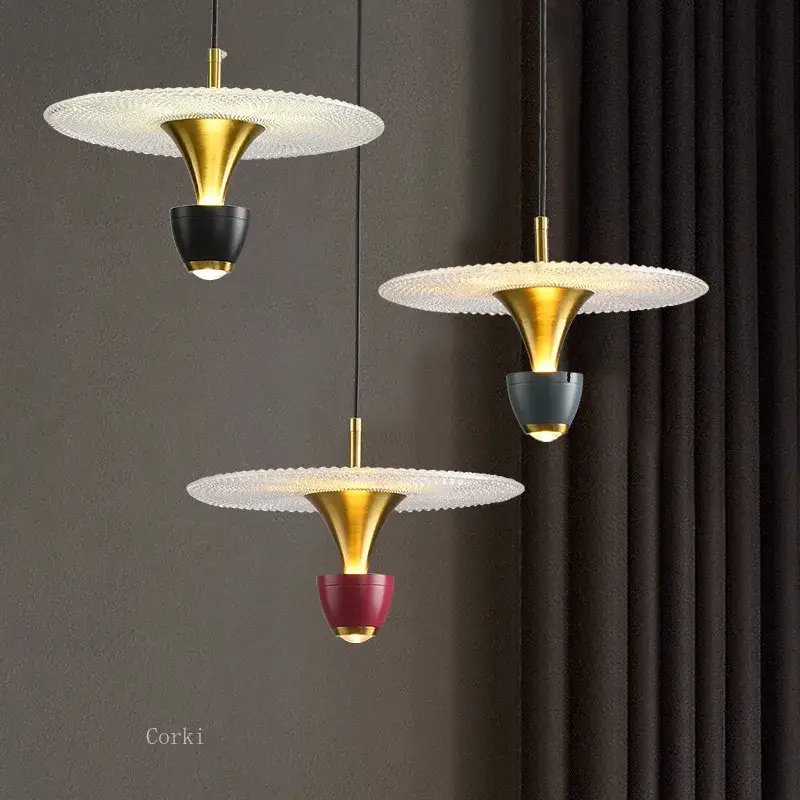 Retour Gratuit Modern ufo design pendant light for bright interior spaces