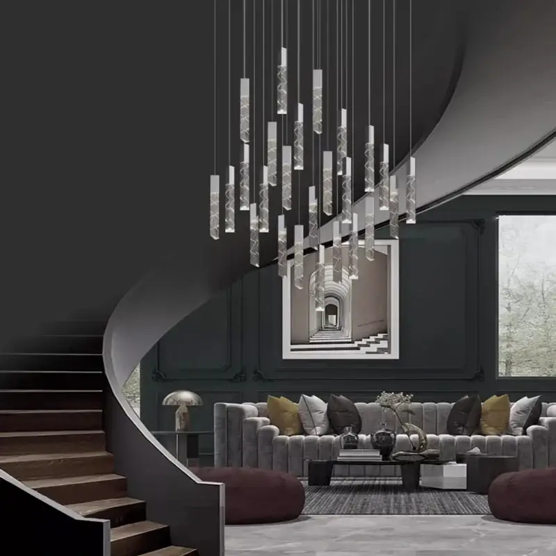Acheter En Ligne Luxury crystal led chandelier for elegant lighting