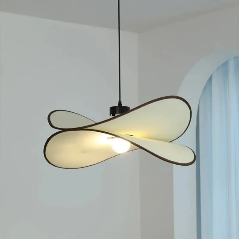Wabi sabi fabric ceiling light for modern interior decor Bon Plan