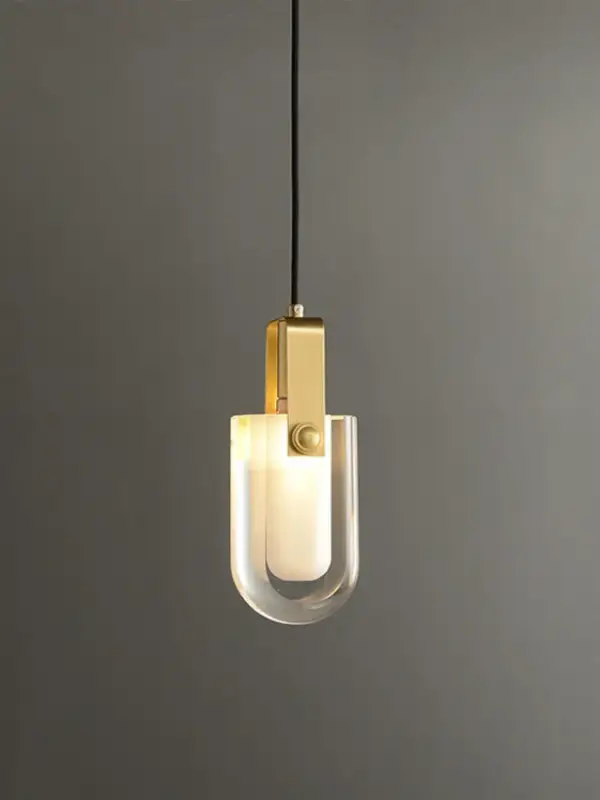 Nordic design crystal and copper chandelier for modern interiors Achetez Aujourd&rsquo;hui