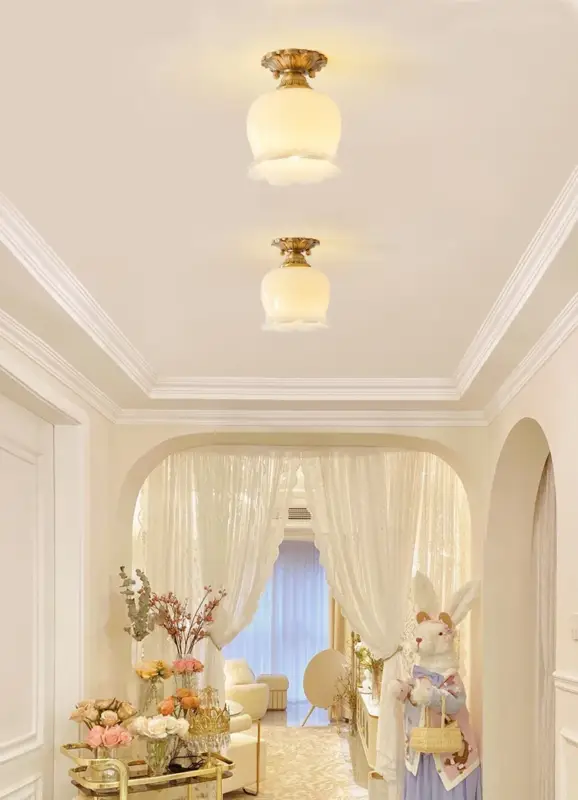 Pas Cher Nordic vintage decorative ceiling light for indoor and balcony
