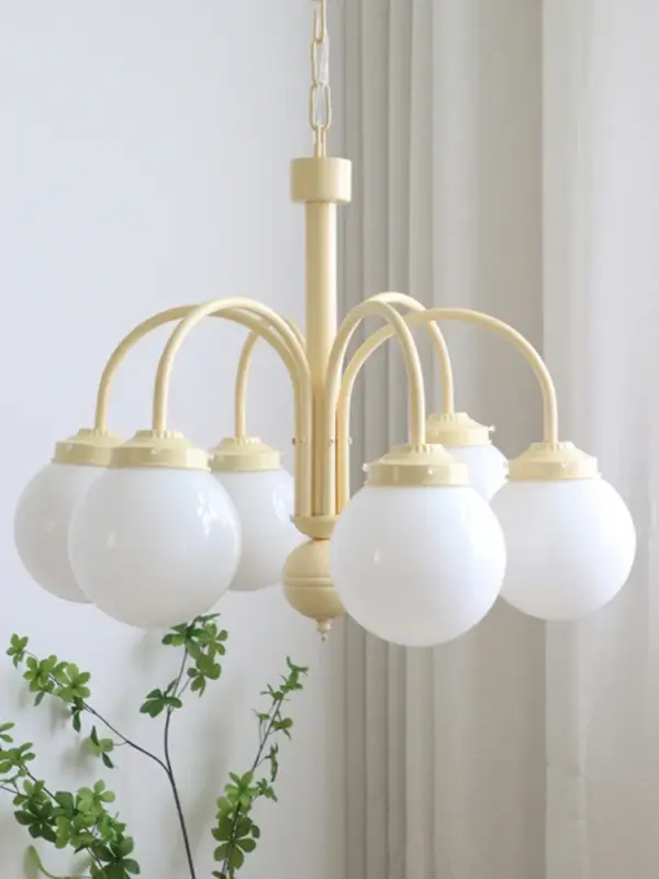 Top Vente Retro glass chandelier for nordic interior decoration