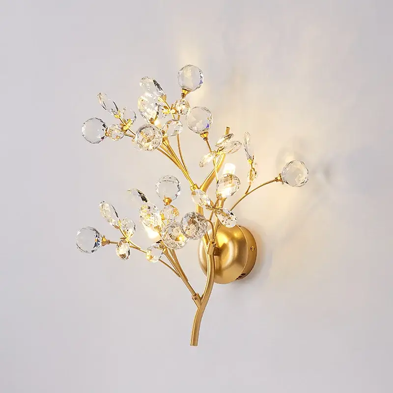Usine Directe Modern luxury creative crystal wall light