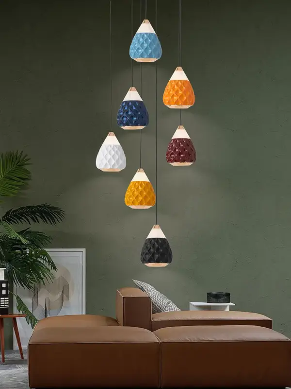 Prix Réduit Creative pinecone pendant light for modern and elegant interiors