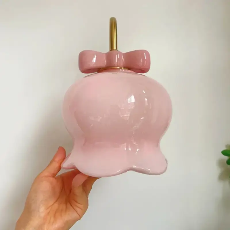 Simple led wall light with bow for creative wall decoration Vente Flash