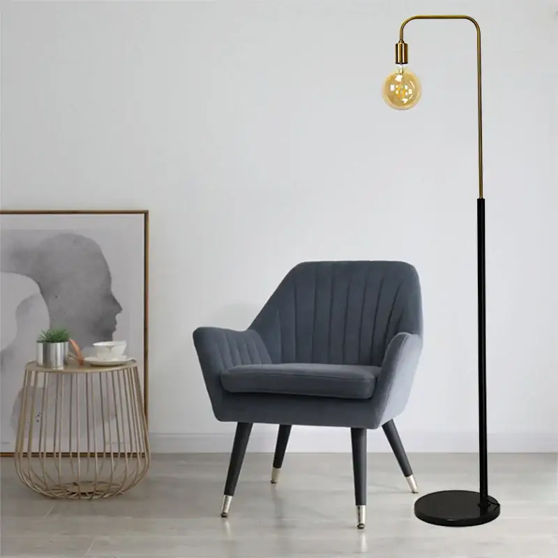 Nouvelle Collection Retro brass led floor lamp minimalist creative design