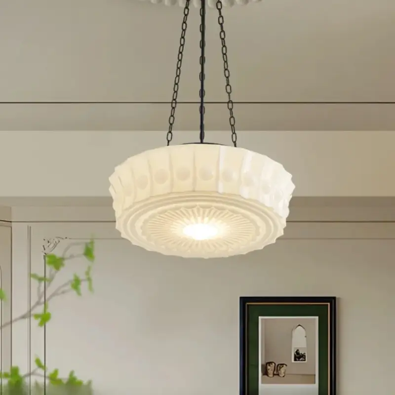 Promotion Creative vintage glass indoor chandelier modern decorative