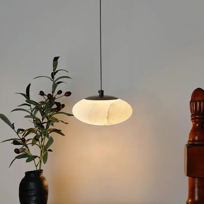 Promotion Saisonnière Nordic style decorative led marble pendant light for interiors