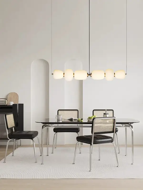Satisfait Ou Remboursé Minimalist japanese artistic creative glass led chandelier