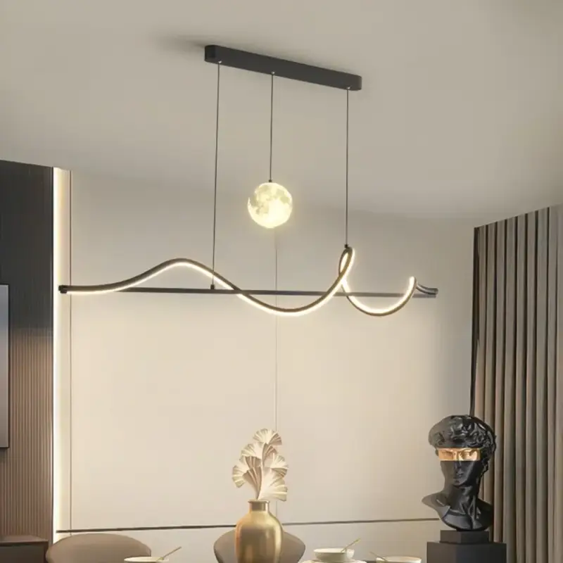 Promotion Modern linear pendant light for nordic home decor
