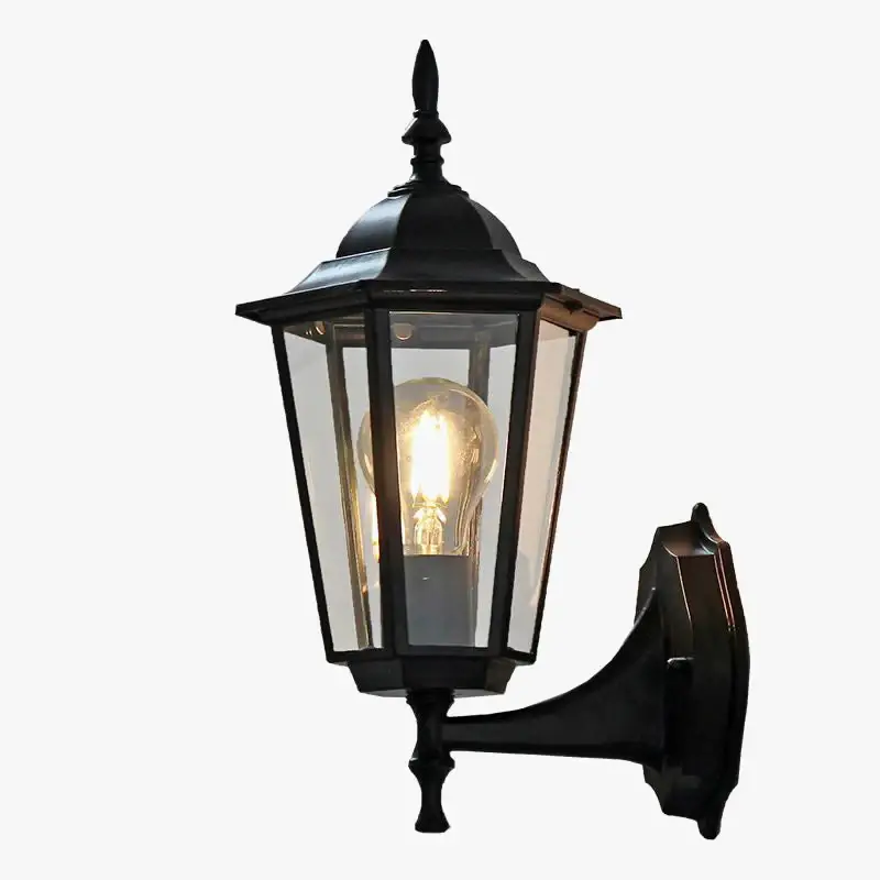 Nouveauté Retro waterproof outdoor wall light for garden and balcony