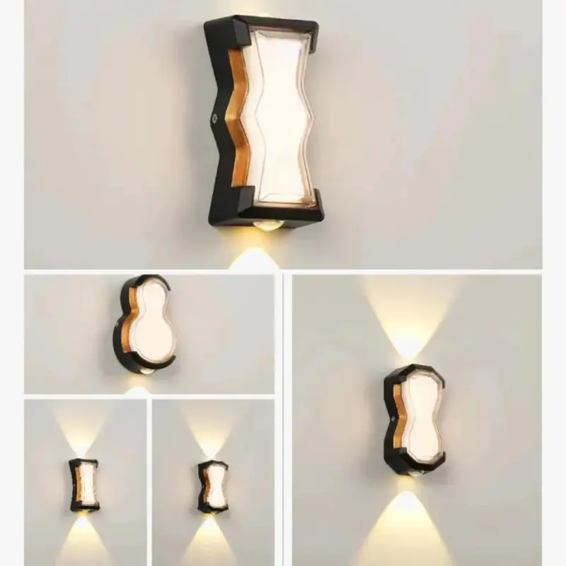 Promotion Outdoor waterproof double head wall light for exterior spaces
