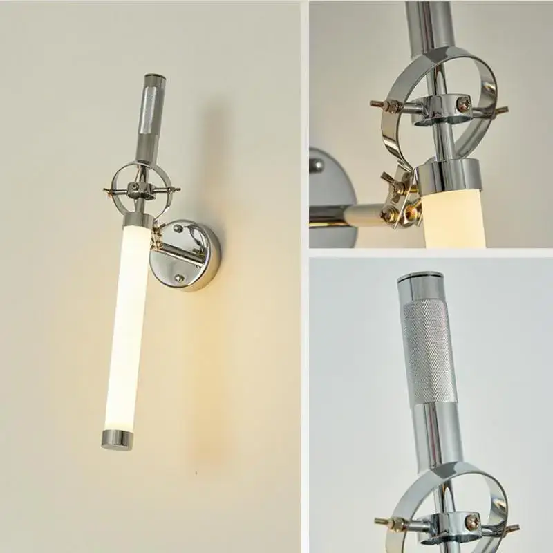 Nordic style industrial metal wall light with led lampshade Meilleure Vente