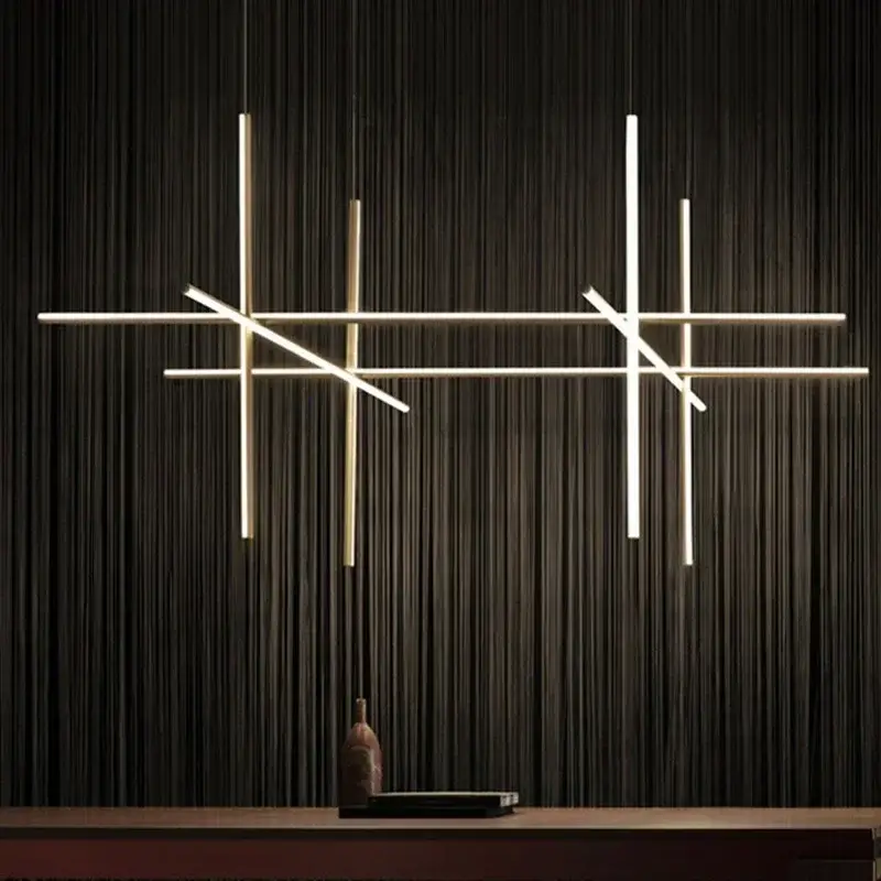 Usine Directe Italian designer tubular led pendant chandelier