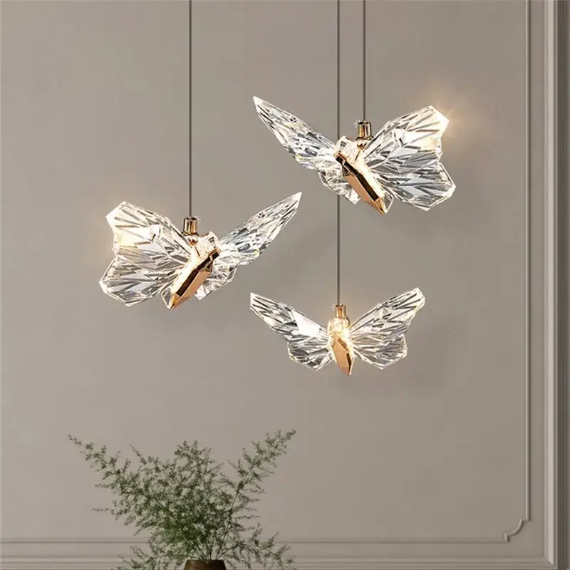 Nordic crystal led pendant light for modern decoration Nouvel Arrivage