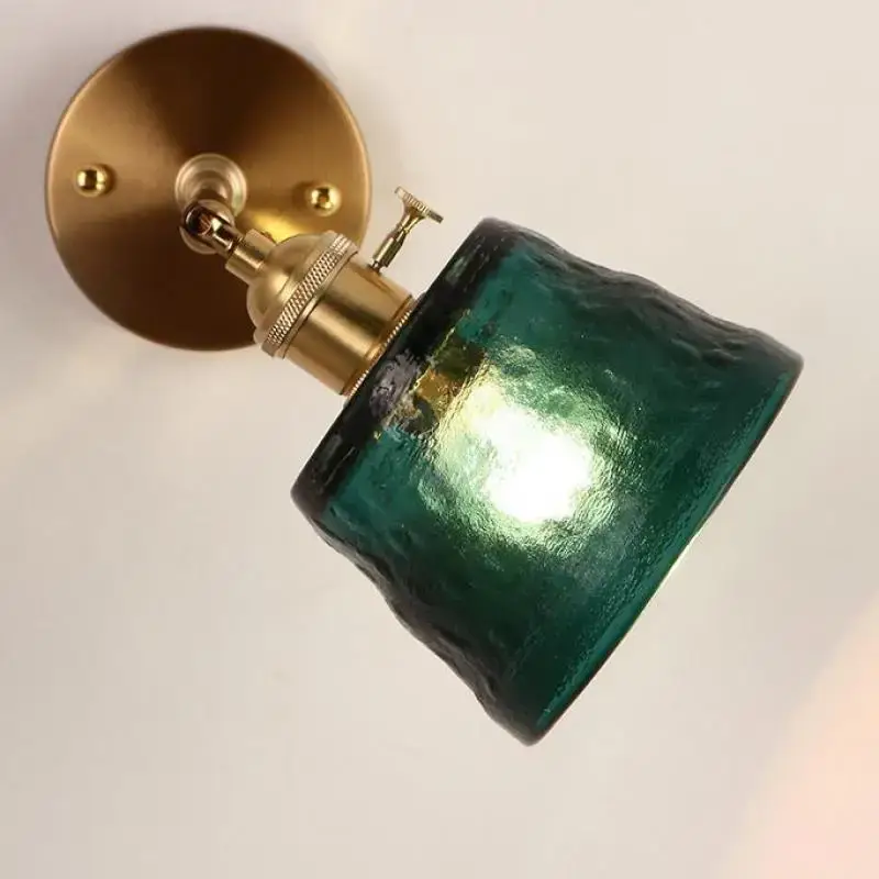 Réduction Vintage glass wall light for interior decoration