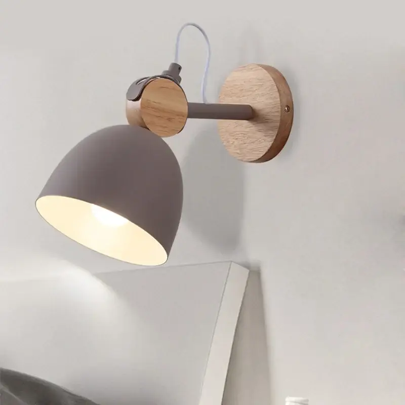Produit De Marque Japanese style bedside wall lamp nordic interior wall light