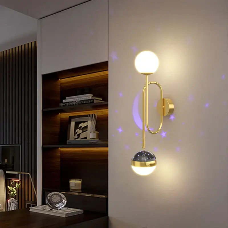 Usine Directe Led wall light for children star luxury interior lighting