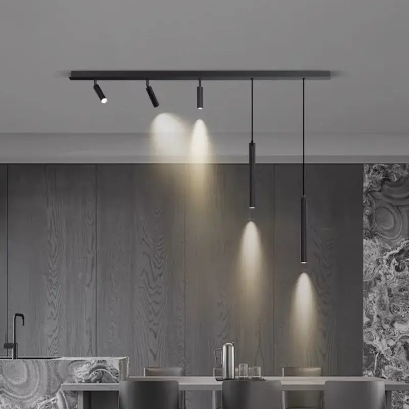 Prix Bas Modern minimalist led chandeliers for elegant interior decor