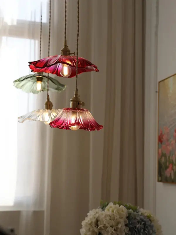 Seulement Aujourd&rsquo;hui Modern japanese style decorative glass pendant light