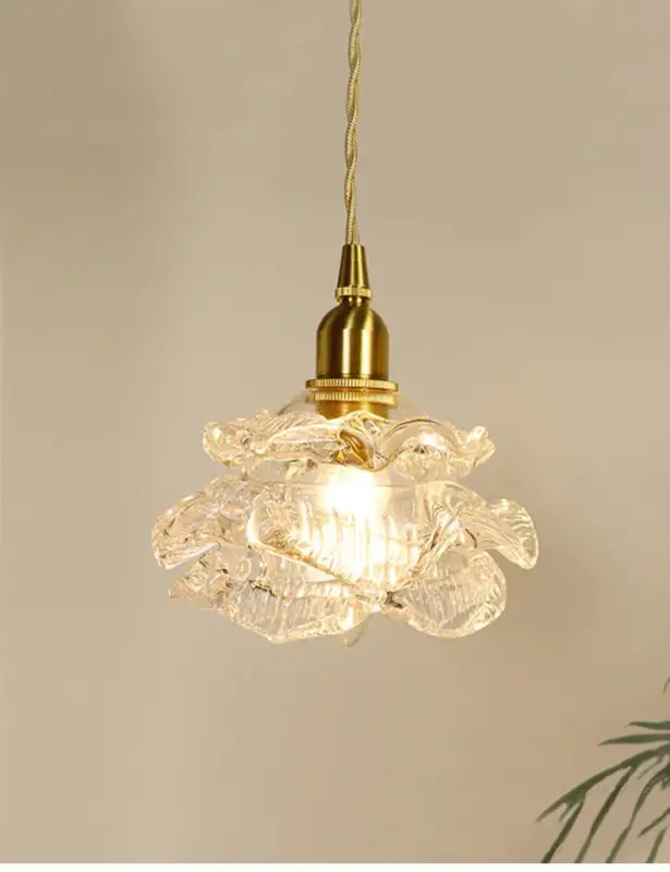 Offre Spéciale Romantic vintage glass chandelier for elegant lighting