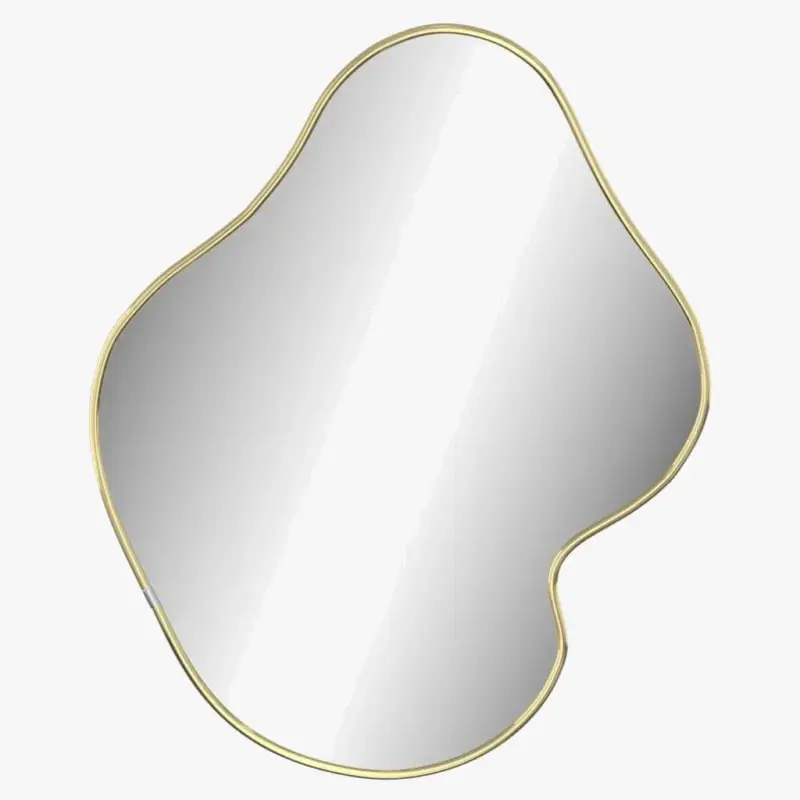 Authentique Elegant wall mirror with a refined gold design