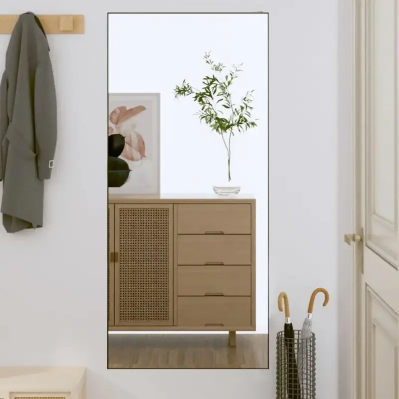 Rectangular glass wall mirror for interior decoration Offre Exclusive