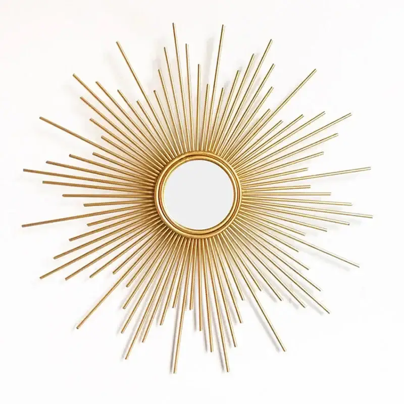 Decorative metal mirror with sunglasses for interior decoration Meilleur Prix