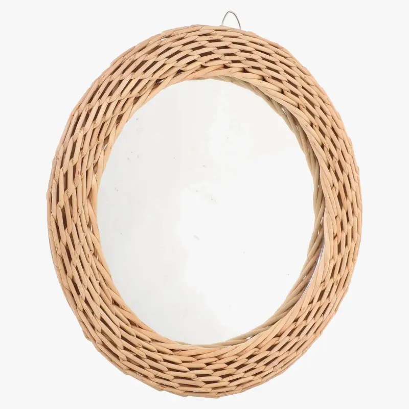 Affaire À Saisir Rattan wall mirror for elegant decoration