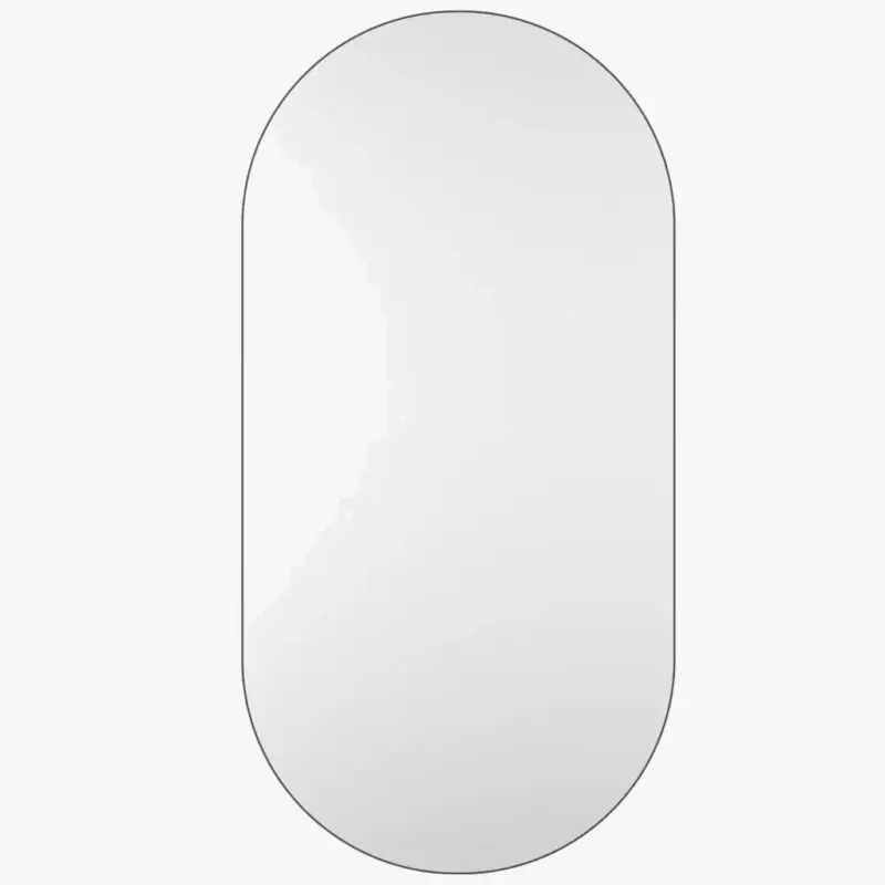 Commander Maintenant Decorative glass mirror with elegant wall sticker