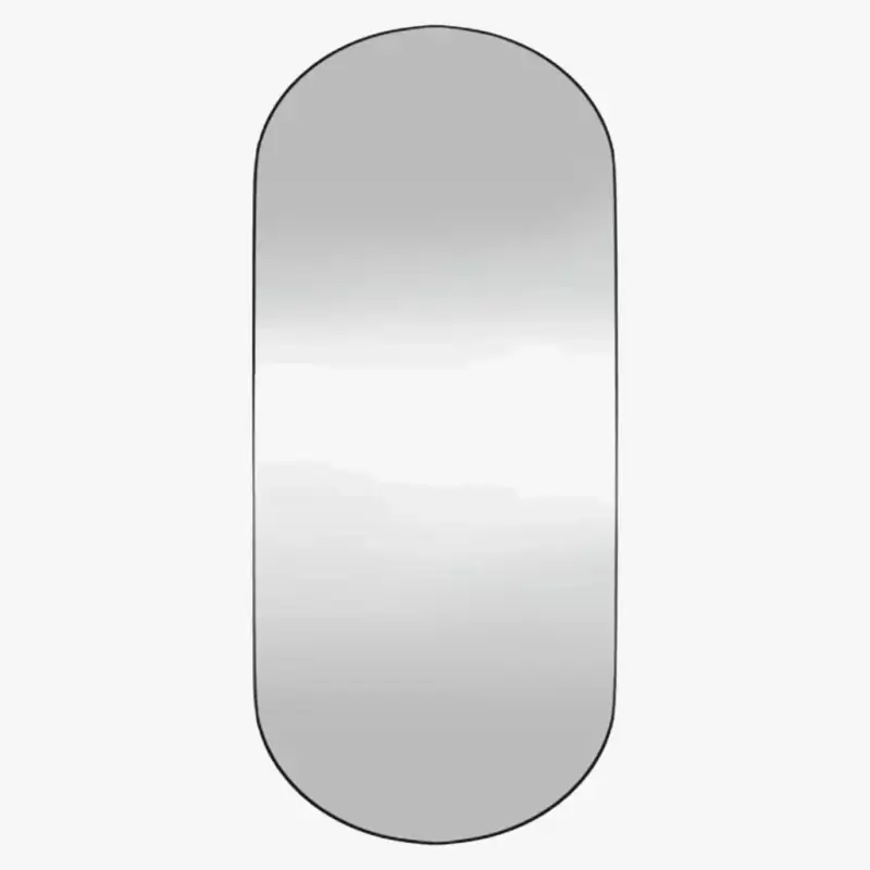 Oval glass wall mirror for elegant interior decoration Pas Cher