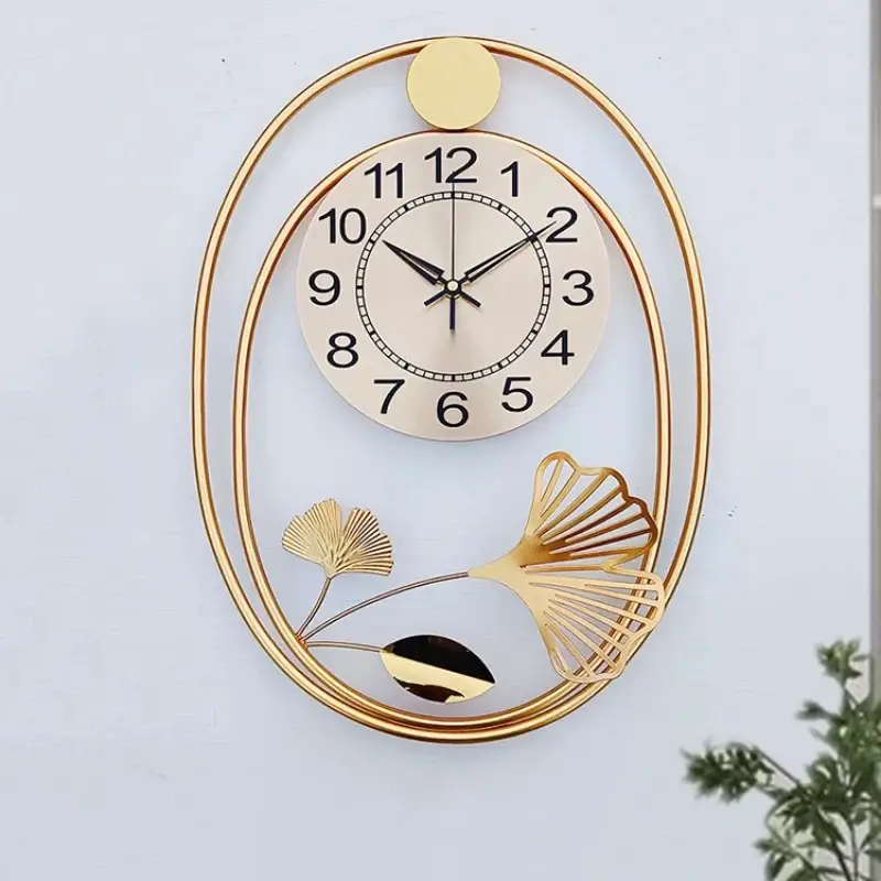 Livraison Express Modern luxury wall clock design decorative hanging