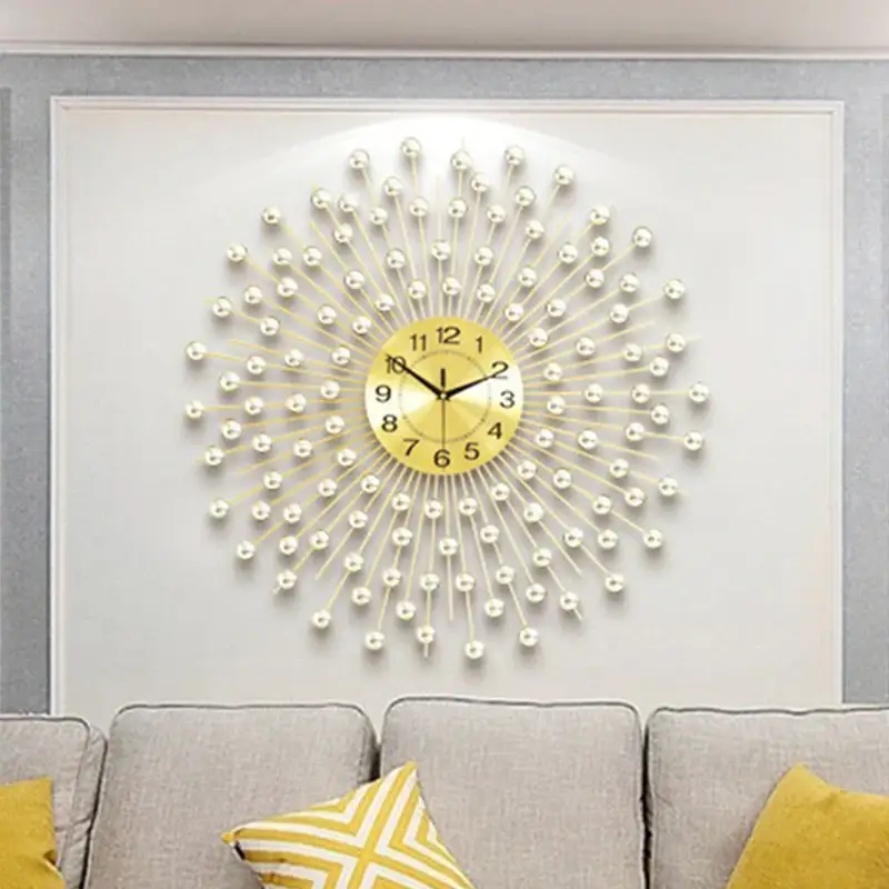 Populaire Creative design silent metal wall clock