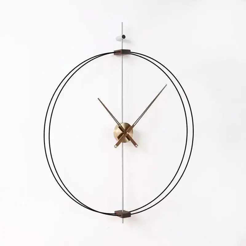 Nouvel Arrivage Silent wooden design wall clock for modern decoration