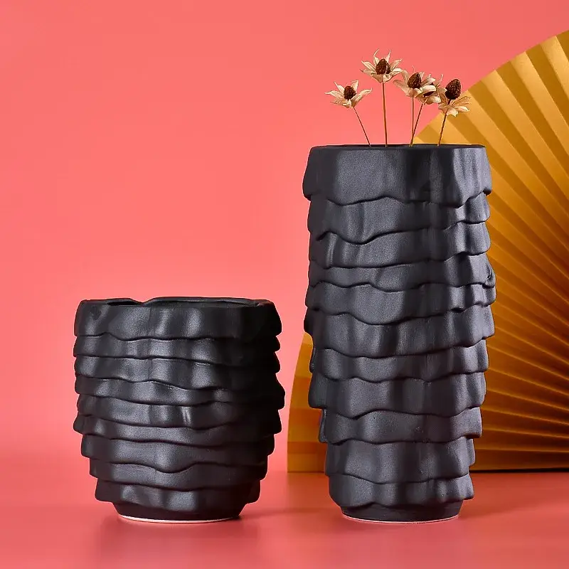Must-Have Minimalist interior design with ceramic vase and decorative flowers