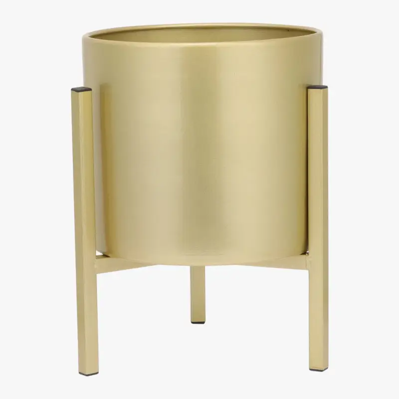 Nordic style decorative gold metal outdoor flower pot Prix Cassé