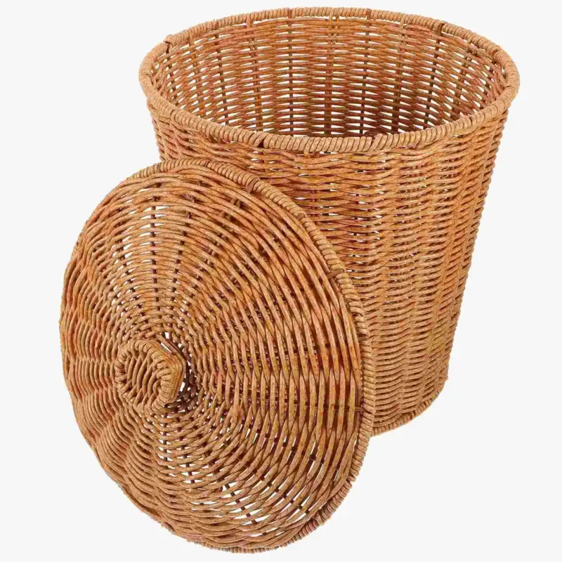 Wicker bin for storing laundry and waste Promotion Saisonnière