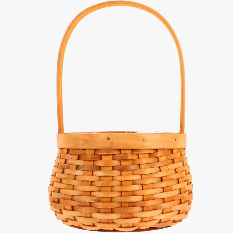 Mini wooden basket for flowers and decorative storage Commander Vite