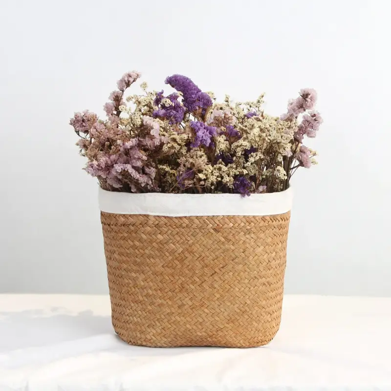 Seagrass hanging basket for storage and planting Vente Directe