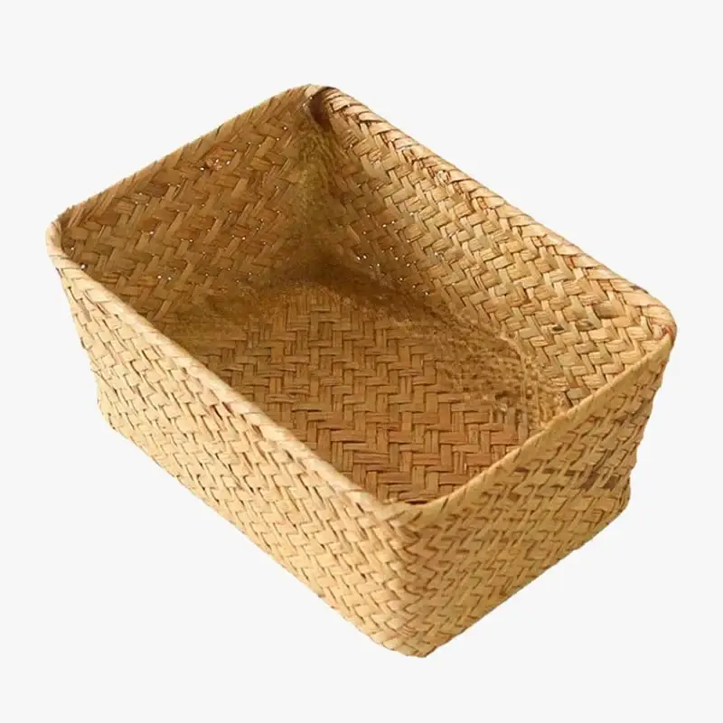Wicker storage basket for fruit and food Prix Promo