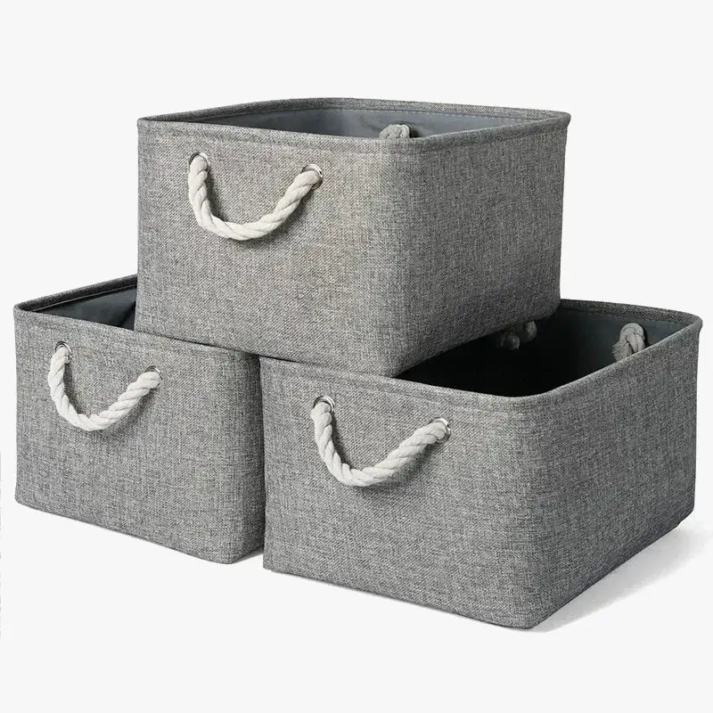 Prix Bas Foldable storage basket for clothes and toys