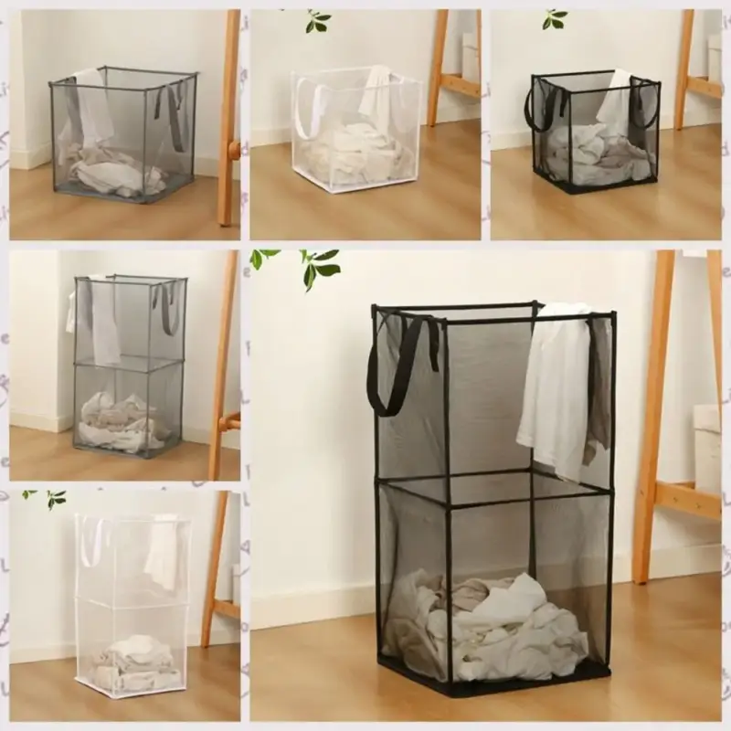 Large capacity foldable laundry basket with handles Promotion