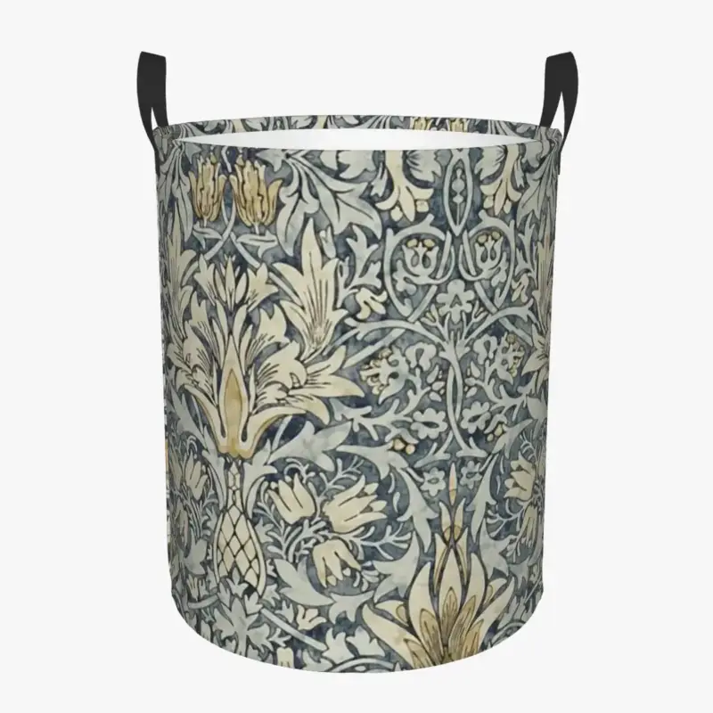 Must-Have Floral foldable laundry basket for baby toy storage
