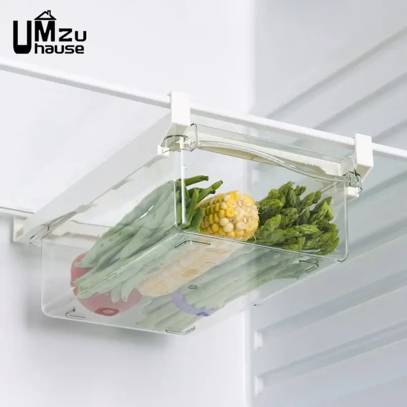 Acheter En Ligne Transparent kitchen vegetable and fruit organizer