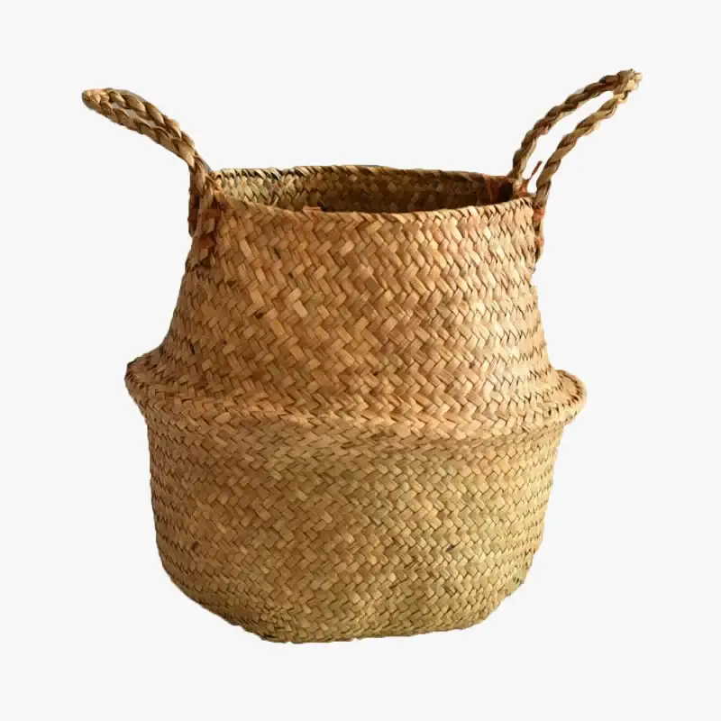 Acheter En Ligne Wicker basket for storage and garden decoration