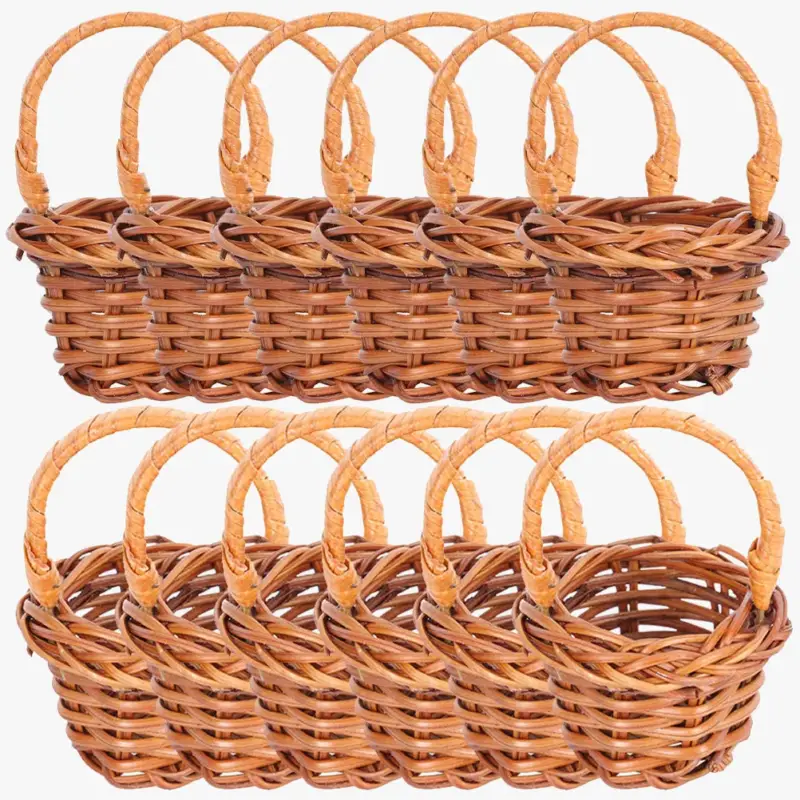 Mini woven basket for flowers and party gifts Remise